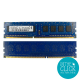 Kingston 8GB RAM KIT (2x4GB) PC3L-12800U (DDR3 240-pin DIMM) SHOP.INSPIRE.CHANGE