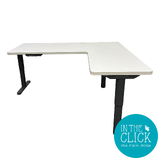 Bulk Lot - Schiavello Krossi Hand Cranked Adjustable Height Corner Desk