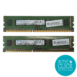 Samsung 8GB RAM Kit 2x4GB DDR3 SDRAM DIMM M378B5173EB0-YK0 SHOP.INSPIRE.CHANGE
