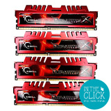 G.SKILL 16GB RAM Kit 4x4GB RipjawsX F3-17000CL11Q-16GBXL DDR3 SDRAM DIMM