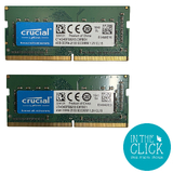 Crucial 8GB RAM Kit 2x4GB DDR4 SDRAM SO-DIMM CT4G4SFS8213.C8FBD1
