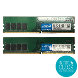 Crucial 16GB RAM Kit 2x8GB DDR4 SDRAM DIMM CT8G4DFS824A.C8FE SHOP.INSPIRE.CHANGE