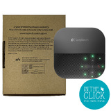 Logitech P710e Portable BT+USB Audio & Conference Call Dock; SHOP.INSPIRE.CHANGE