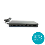 HP Elite USB-C Docking Station TPA-B01 with 65W AC/DC PSU; SHOP.INSPIRE.CHANGE