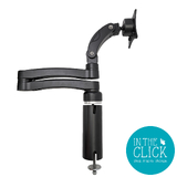 ICW Ultra 560 Ergonomic Desk Mounted Single Monitor Arm Mount with Riser (Used)