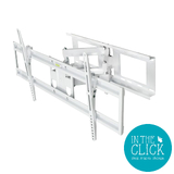 Selby FMWB115LW Full Motion TV Wall Bracket 42-70" 45 KG White SHOP.INSPIRE.CHANGE