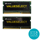 Corsair 16GB RAM Kit 2x8GB DDR3L SDRAM SO-DIMM CMSO8GX3M1C1600C11 SHOP.INSPIRE.CHANGE