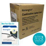 Kensington K64673AM 1.8m Combination Laptop Lock [Box of 5] SHOP.INSPIRE.CHANGE