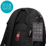 SWISSWIN SW8112 15in Laptop Backpack with 3.5mm Audio Cable; SHOP.INSPIRE.CHANGE