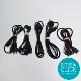 Lot of 5x IEC "Kettle" Aus/NZ 3 pin 240V/10A Power Cable; SHOP.INSPIRE.CHANGE