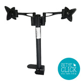Brateck LCD-T9 Dual Monitor Mount w/Arm & Desk Clamp up to 27" SHOP.INSPIRE.CHANGE