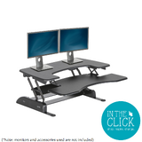 Varidesk Pro Plus 36 (Black) in a very good condition SHOP.INSPIRE.CHANGE