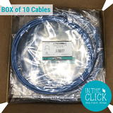 Box of 10 Panduit UTP6X4MBUY CAT6A 4M Blue Solid Core UTP; SHOP.INSPIRE.CHANGE