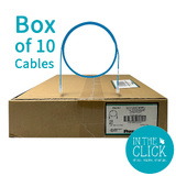 Cat 6A TX6A-SD 10GIG UTP Patch Cord, Blue 4 Meter BOX OF 10 Cables, SHOP.INSPIRE.CHANGE