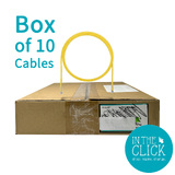 Cat 6A TX6A-SD 10GIG UTP Patch Cord, Yellow 4 Meter BOX OF 10 Cables, SHOP.INSPIRE.CHANGE