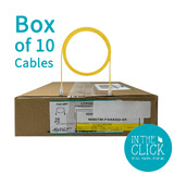 Cat 6A TX6A-SD 10GIG UTP Patch Cord, Yellow 1 Meter BOX OF 10 Cables, SHOP.INSPIRE.CHANGE