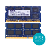 Elpida 8GB RAM Kit (2x4GB)  PC3-10600 (DDR3 204-pin SO-DIMM) EBJ41UF8BCS0-DJ-F SHOP.INSPIRE.CHANGE