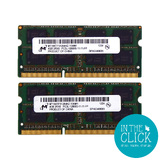 Micron 8GB RAM Kit (2x4GB) PC3L-12800 (DDR3 204-pin SODIMM) MT16KTF51264HZ-1G6M1 SHOP.INSPIRE.CHANGE