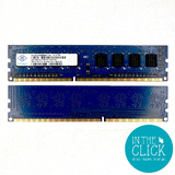 Nanya 4GB RAM KIT (2x2GB) PC3-10600U (DDR3 240-pin DIMM) NT2GC64B88B0NF-CG SHOP.INSPIRE.CHANGE