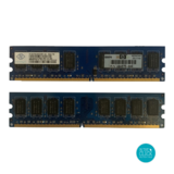 Nanya 4GB RAM KIT (2x2GB) PC2-6400U (DDR2 240-pin DIMM) NT2GT64U8HD0BY SHOP.INSPIRE.CHANGE