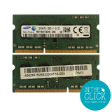 Samsung 4GB RAM KIT (2x2GB) PC3-12800S (DDR3 204-pin SO-DIMM) SHOP.INSPIRE.CHANGE