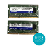 ADATA 8GB RAM KIT (2x4GB) PC3L-12800S (DDR3 204-pin SO-DIMM) SHOP.INSPIRE.CHANGE