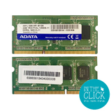ADATA 8GB RAM KIT (2x4GB) PC3L-12800S (DDR3 204-pin SO-DIMM) AO1L16BC4R1-BQ7S - SHOP.INSPIRE.CHANGE