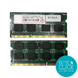 Transcend 8GB RAM KIT (2x4GB) PC3-10600 (DDR3 204-PIN SO-DIMM) JM1333KSN-4G SHOP.INSPIRE.CHANGE