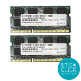 Apacer 8GB RAM Kit 2x4GB AS04GFA33C9QBGC DDR3 SDRAM SO-DIMM; SHOP.INSPIRE.CHANGE