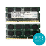 Apacer 8GB RAM KIT (2x4GB) PC3-10600 1333MHz (DDR3 204-PIN SO-DIMM) AS04GFA33C9QBGC SHOP.INSPIRE.CHANGE
