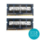 Hynix 8GB RAM KIT (2x4GB) PC3-12800s (DDR3 240-pin DIMM) HMT351S6CFR8C-PBNOAA SHOP.INSPIRE.CHANGE