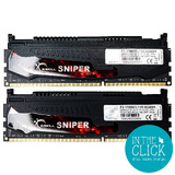 G.SKILL 8GB RAM Kit 2x4GB Sniper F3-17000CL11D-8GBSR DDR3 SDRAM DIMM
