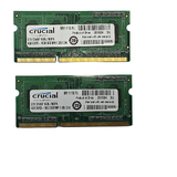 Crucial 8GB RAM Kit 2x4GB DDR3 SDRAM CT51264BF160BJ.M8FN