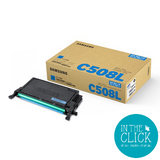 Samsung CLT-C508L CYAN Toner GENUINE CLP-615 620 670 CLX-6220 6250 SHOP.INSPIRE.CHANGE